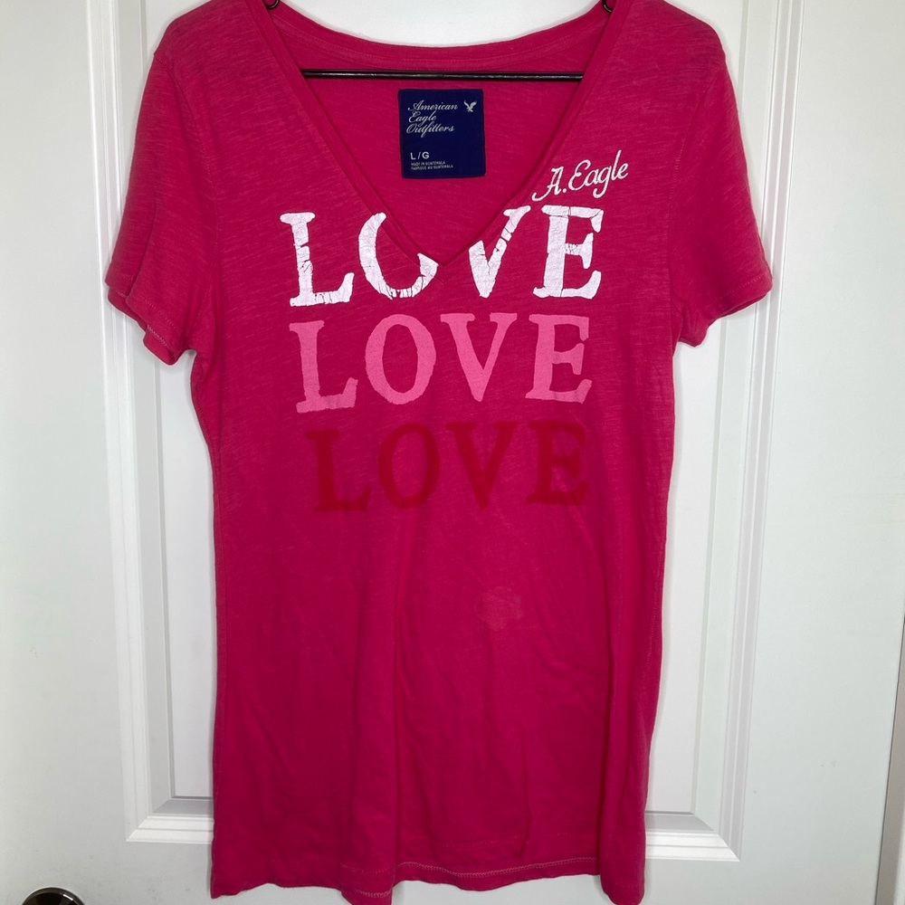 V neck womens tshirt